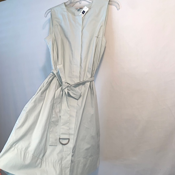 GAP Women Back Pleated Shirt Dress Size 2 - Picture 8 of 16